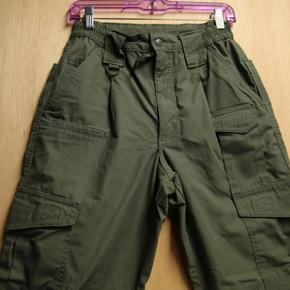 Propper Tactical Cargo Pants Mens 30x28 Olive Green Ripstop Utility Trousers